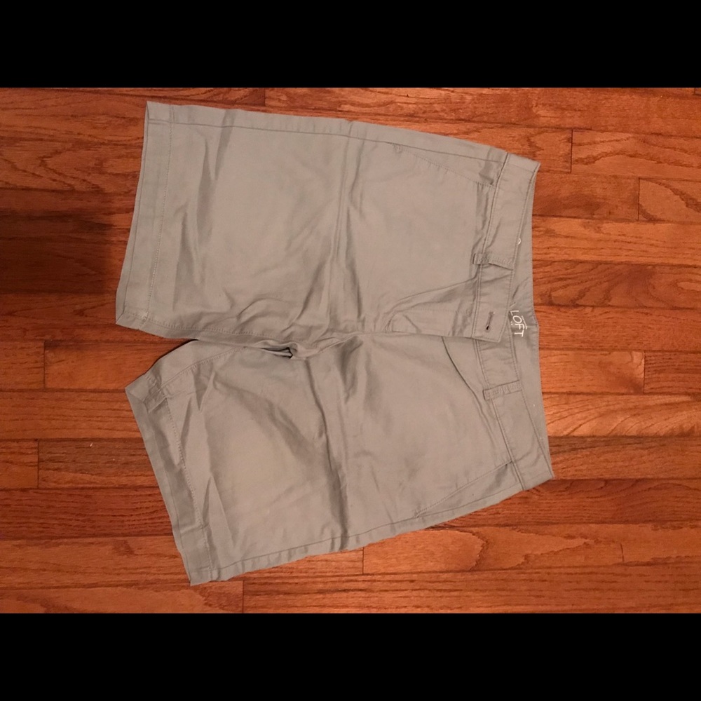 Ann Taylor’s Loft Tan Walking Shorts